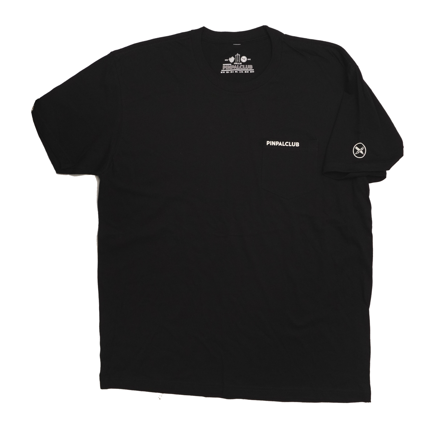 Black Pocket Tee